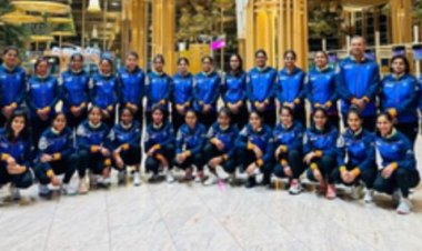 हॉकी प्रो लीग के लिए यूरोप रवाना हुई भारतीय महिला टीम