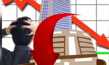 लाल निशान में बंद हुआ बाजार, सेंसेक्स 220 अंक फिसला