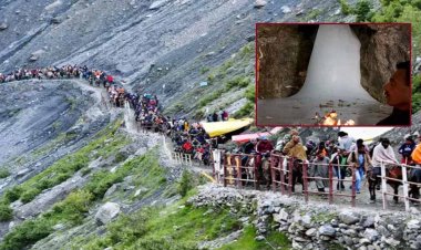 अमरनाथ यात्रा चार दिन में 74 हजार से ज्यादा श्रद्धालुओं ने बाबा बर्फानी के दर्शन किये