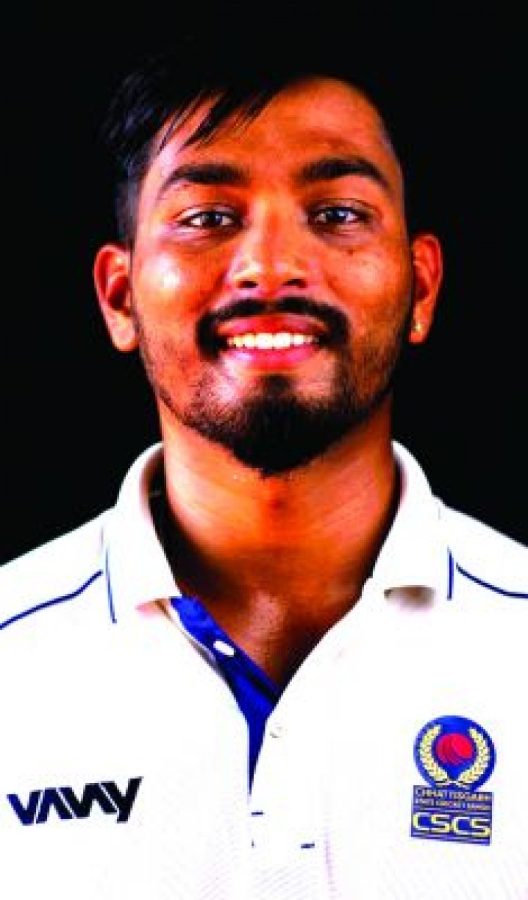 तीसरे दिन छत्तीसगढ़ की 237 रनों की बढ़त