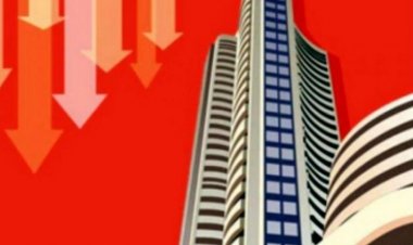 भारतीय शेयर बाजार लाल निशान में बंद, प्रमुख वैश्विक नीतिगत निर्णयों पर टिकी निगाहें