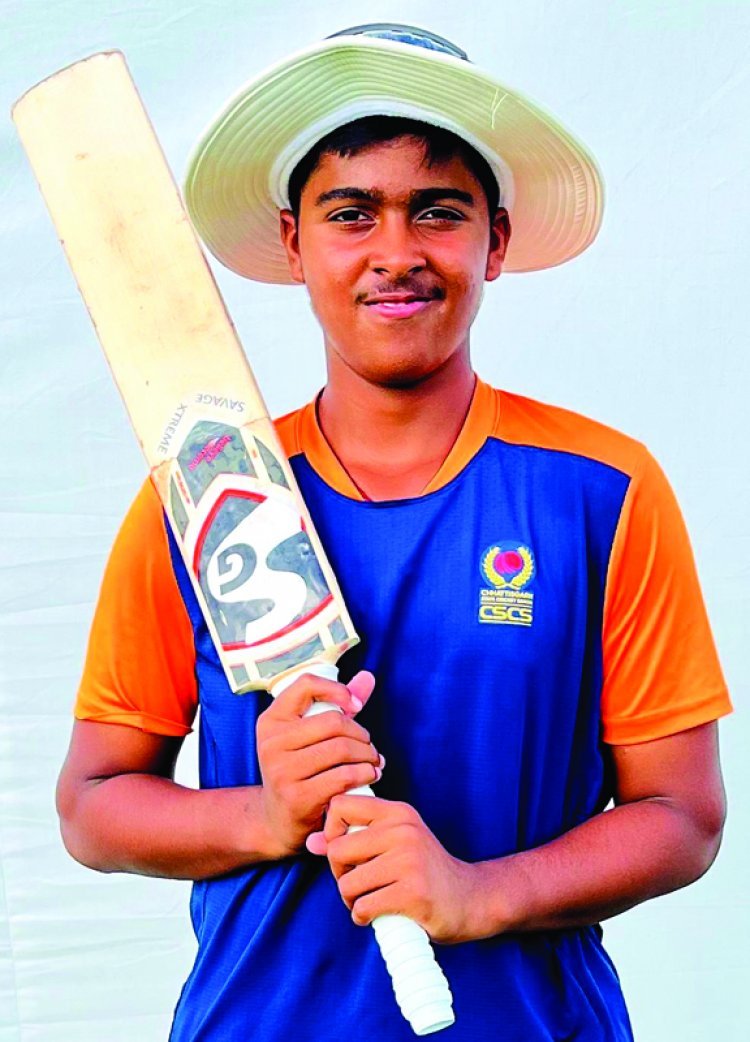 विजय मर्चेंट ट्रॉफी 2024 में प्रदेश टीम पहले 3 दिवसीय मैच में छत्तीसगढ़ 87 रनों से आगे