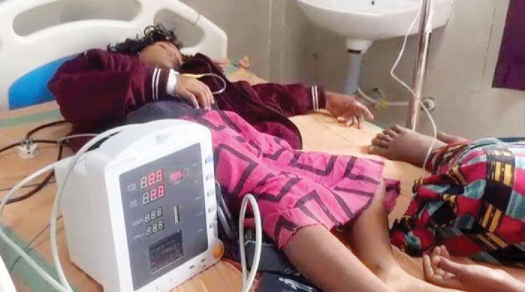 आश्रम की 27 बच्चियां बीमार, 9 आईसीयू में