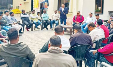 नपं चुनाव पर भाजपा की समन्वय बैठक