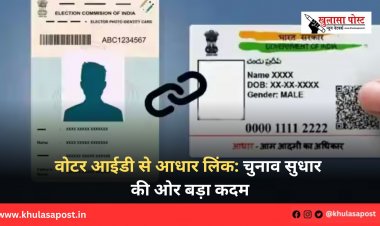 वोटर आईडी से आधार लिंक: चुनाव सुधार की ओर बड़ा कदम