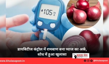 डायबिटीज कंट्रोल में रामबाण बना प्याज का अर्क, शोध में हुआ खुलासा
