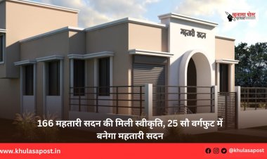 166 महतारी सदन की मिली स्वीकृति, 25 सौ वर्गफुट में बनेगा महतारी सदन