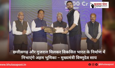 छत्तीसगढ़ और गुजरात मिलकर विकसित भारत के निर्माण में निभाएंगे अहम भूमिका – मुख्यमंत्री विष्णुदेव साय